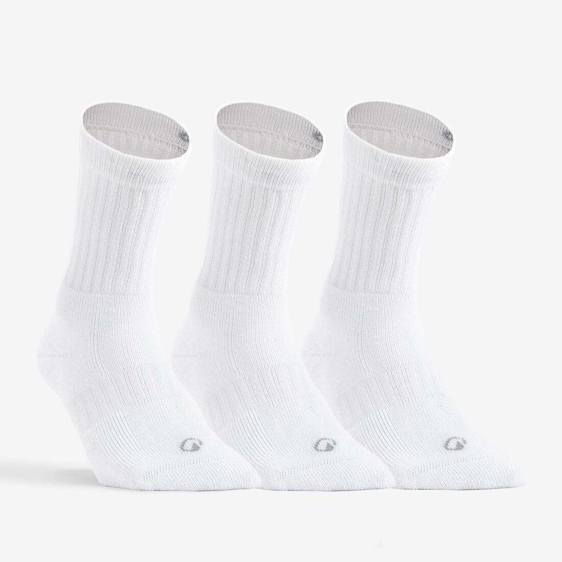 CHAUSSETTES DE TENNIS HAUTES RS 500 LOT DE 3