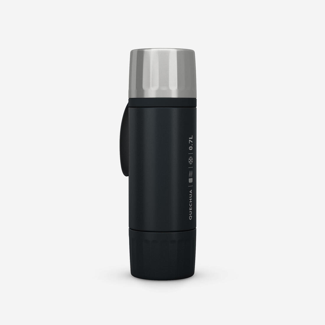 Bouteille inox isotherme avec filtre à thé 0,7L, de randonnée et camping