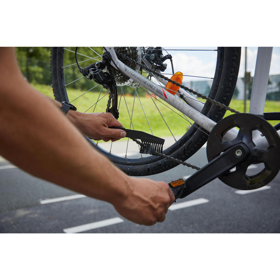 2 brosses nettoyage velo