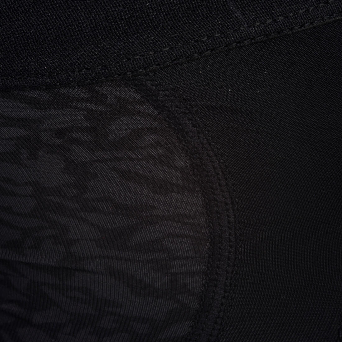Genouillère de handball avec renforts - HKP500 noir blanc