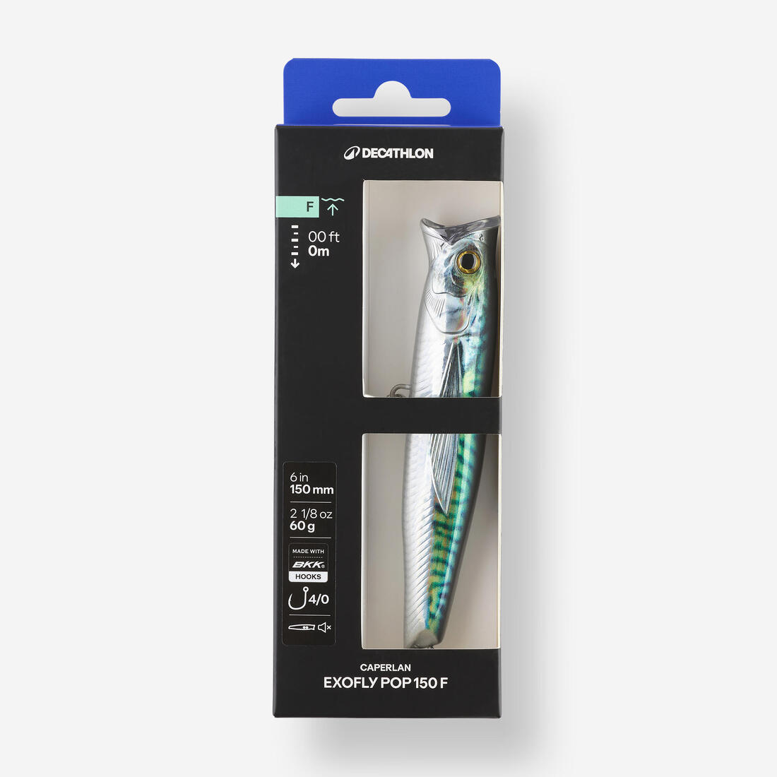 POPPER PECHE AUX THONS EXOFLY POP 150 F JAUNE FLUO