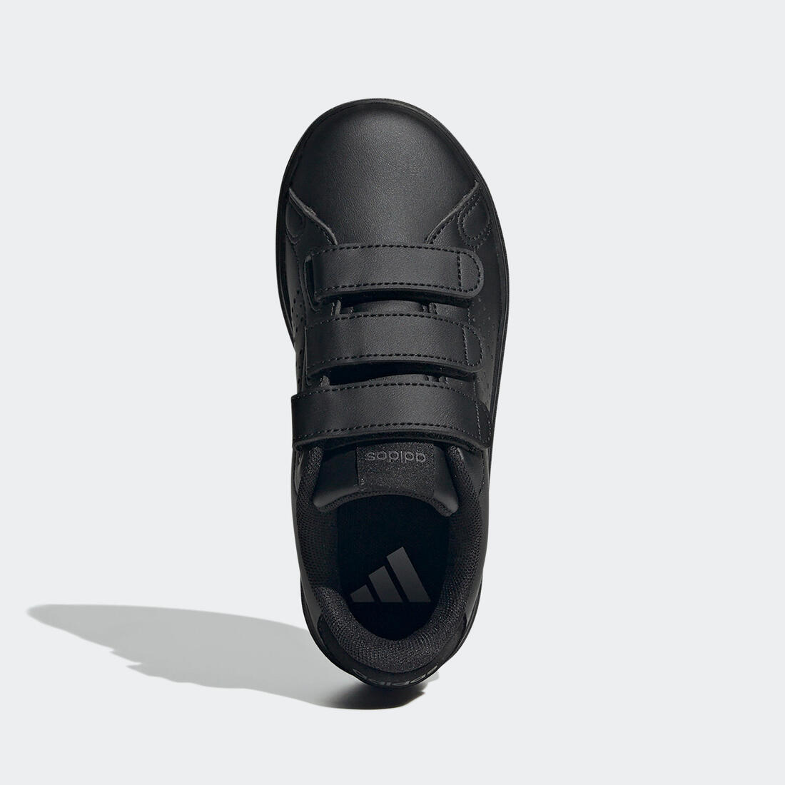 Chaussure adidas ADVANTAGE scratch enfant - noir