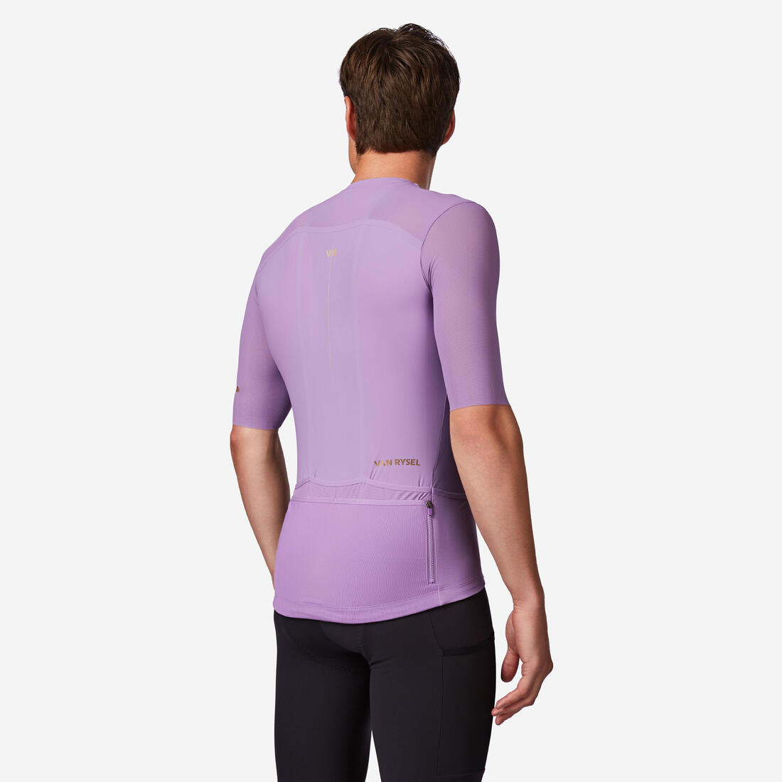 Maillot manches courtes de vélo route longue distance unisexe, EDR ULTRA