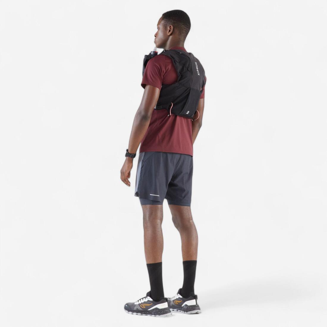 Sac trail running mixte + poche à eau 2L incluse - KIPRUN 900 15L