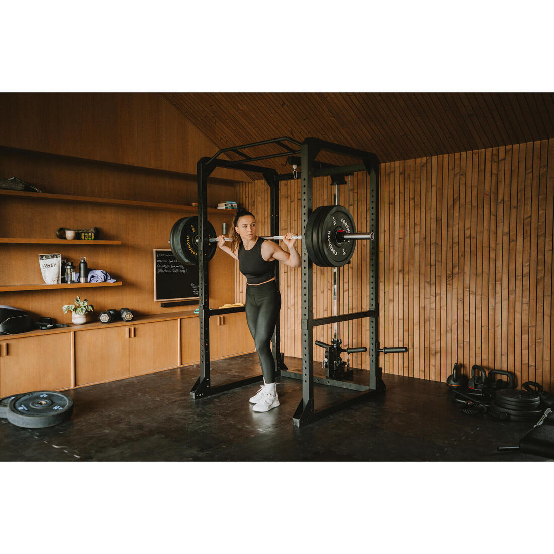 Cage de musculation polyvalente, Power rack 900