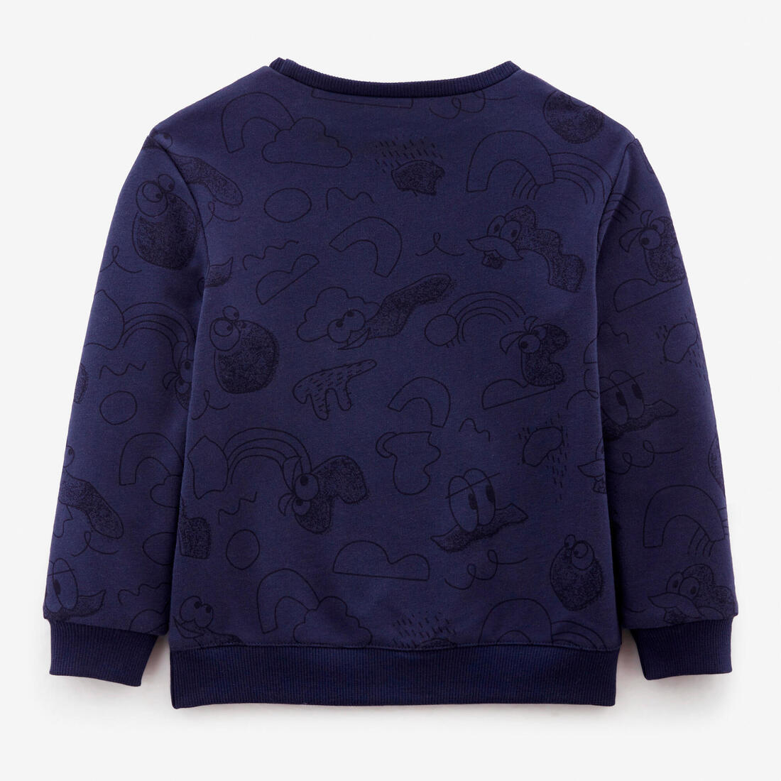 Sweat decat'oons imprimé beige baby gym enfant