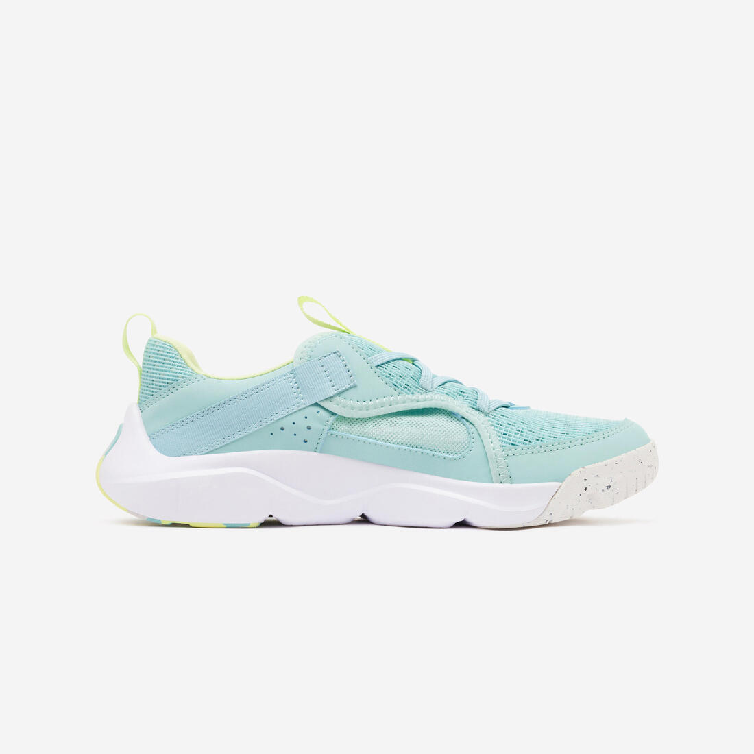 Chaussures de sport à scratch respirantes enfant, Playful Summer bleu et