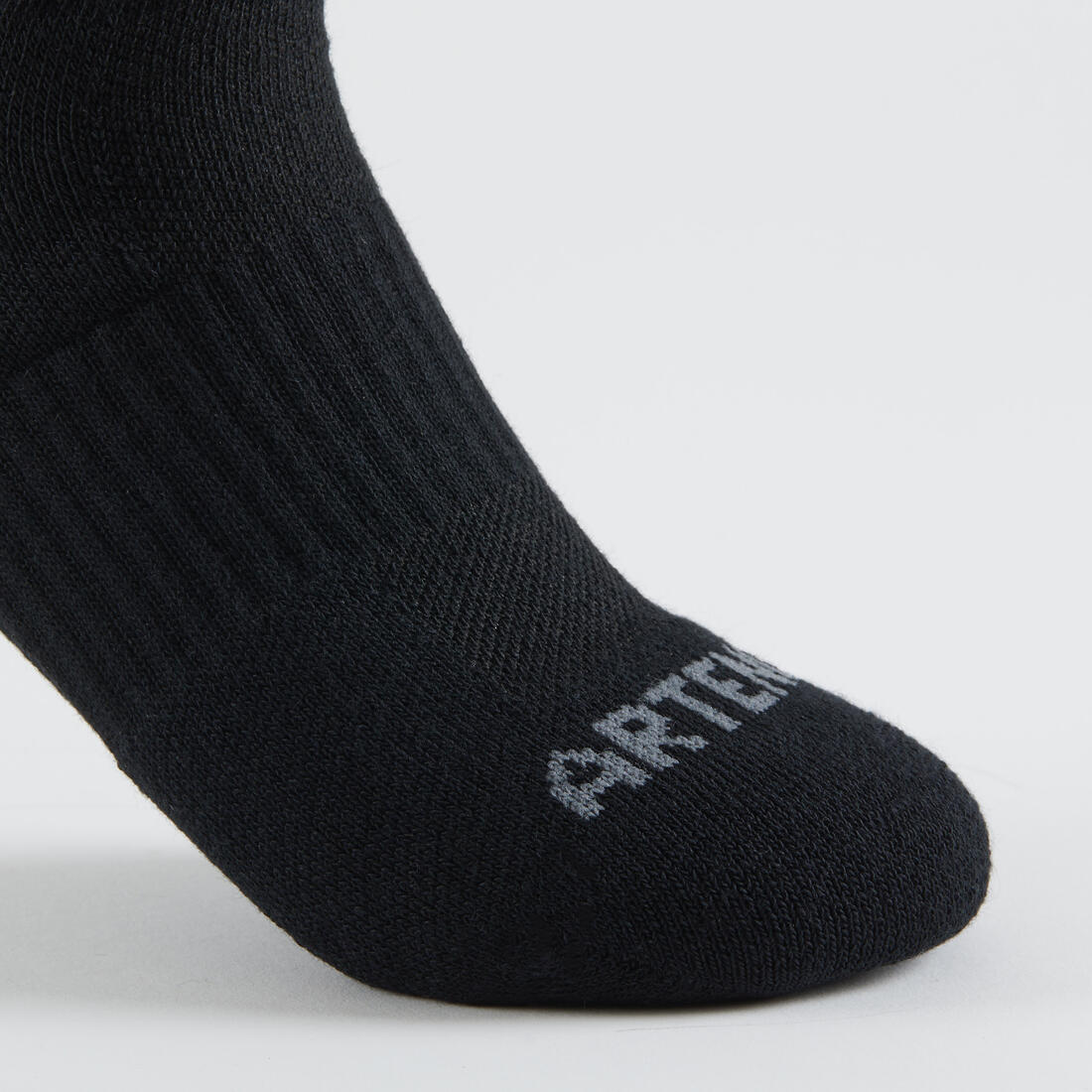 CHAUSSETTES DE SPORT ENFANT MI-HAUTES RS 500 LOT DE 3
