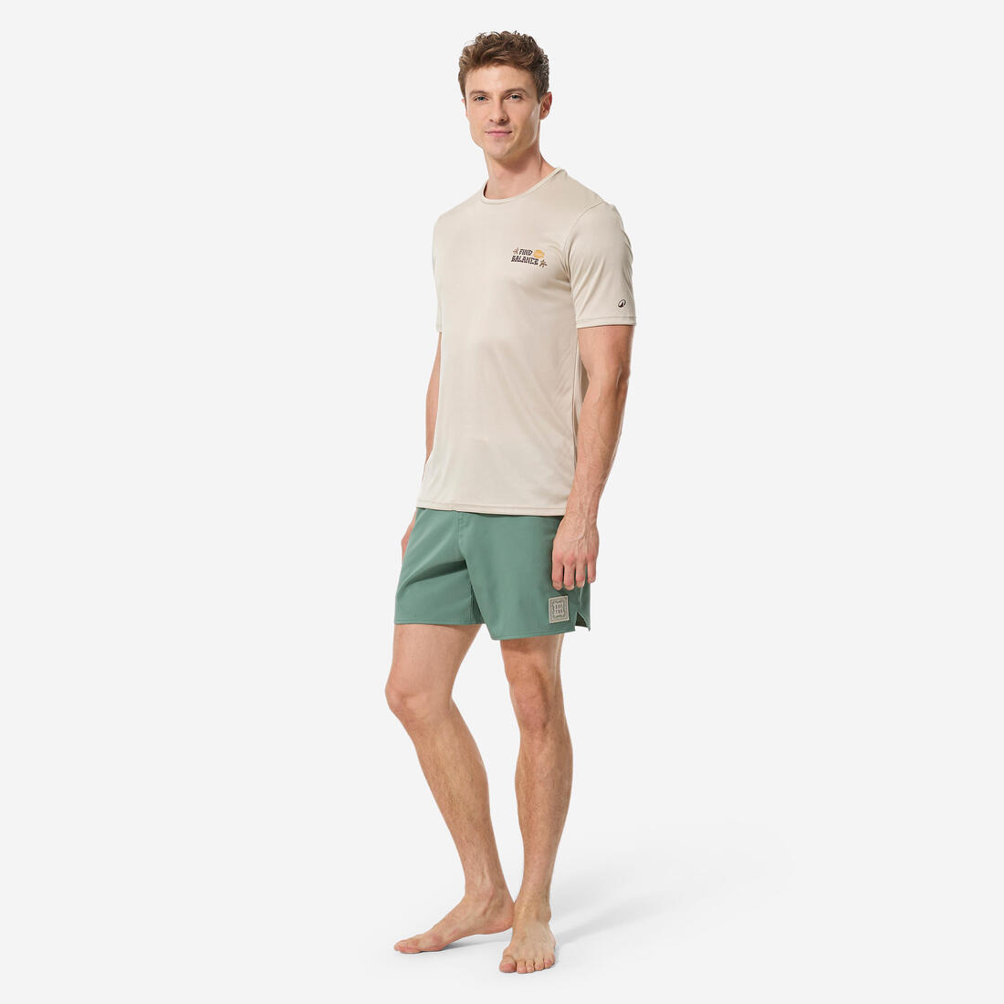 Tee shirt anti uv manches courtes homme - print
