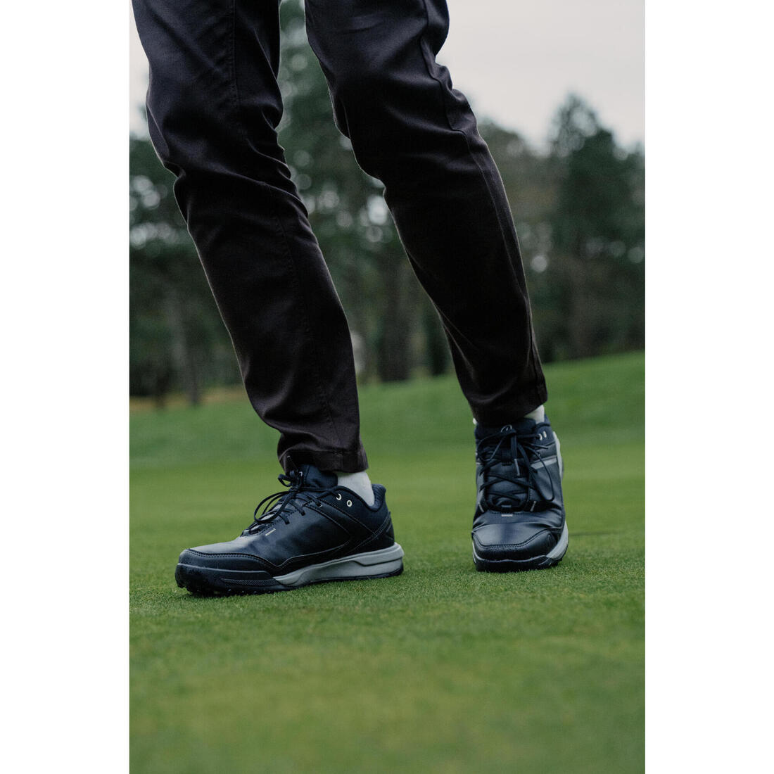 Chaussures de golf imperméables, MW500 marine et