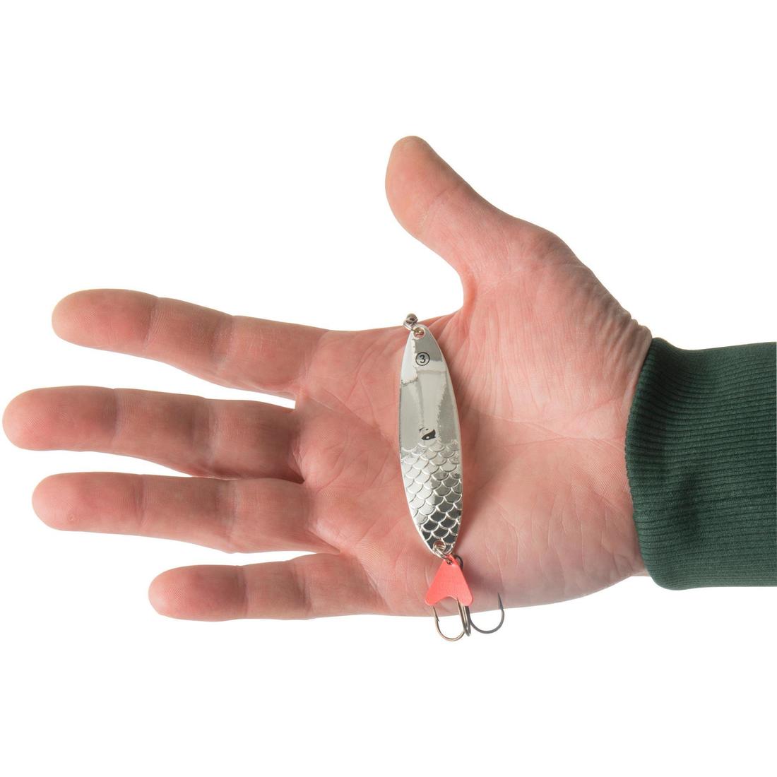 CUILLER ONDULANTE PÊCHE DES CARNASSIERS KEA 22 GR ARGENT