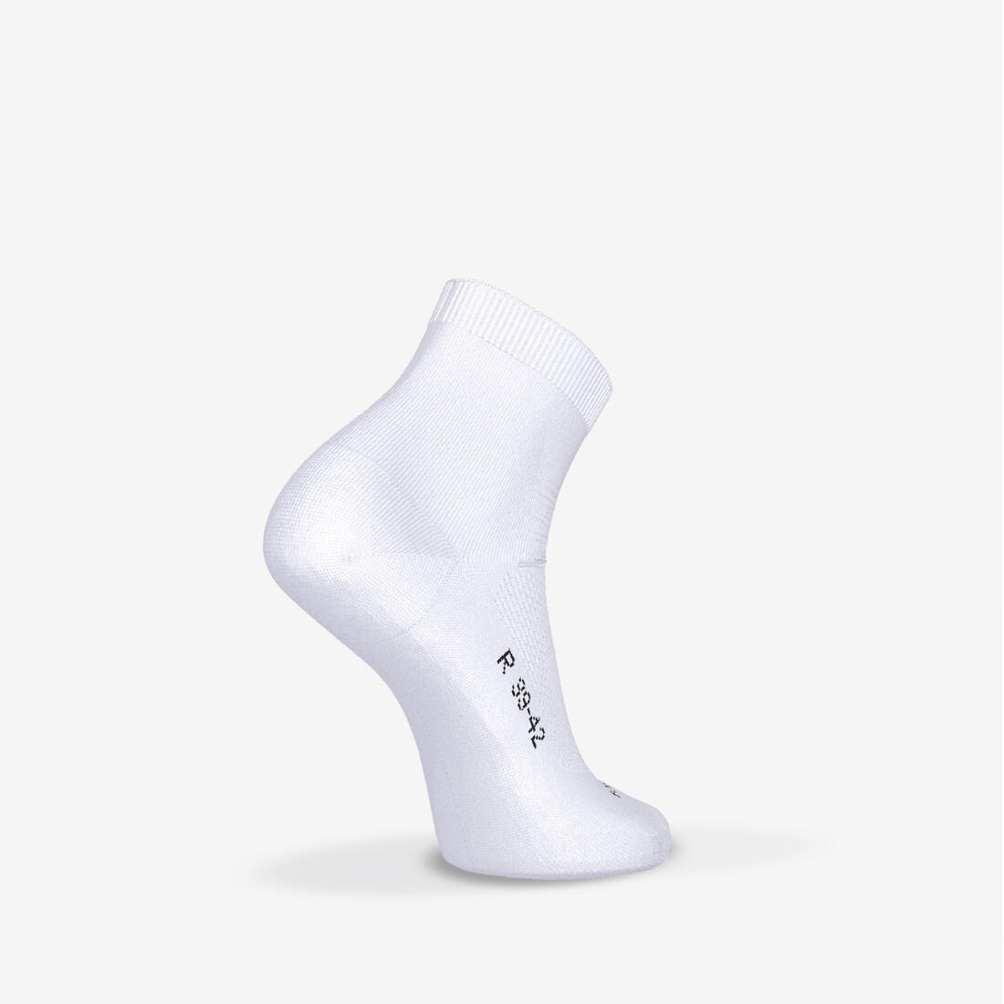 Lot de 2 paires de chaussettes de running run500 fines mid
