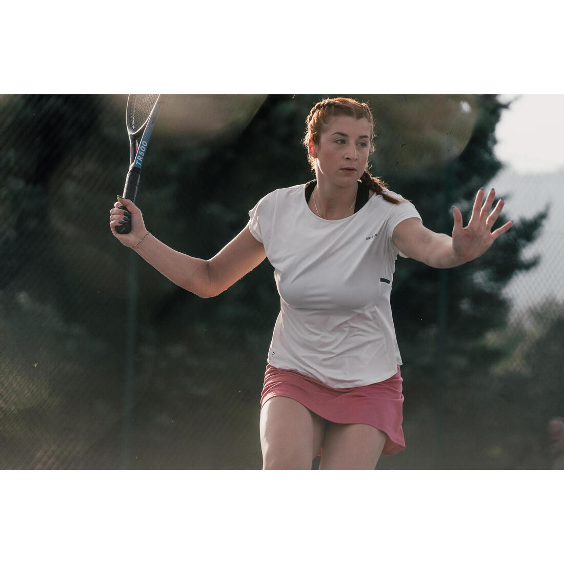 Jupe tennis dry femme - Essentiel 100