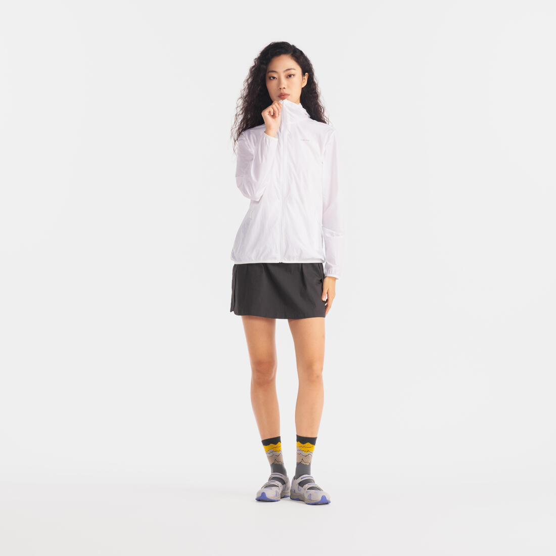 Jupe short de randonnée - nh500 - femme