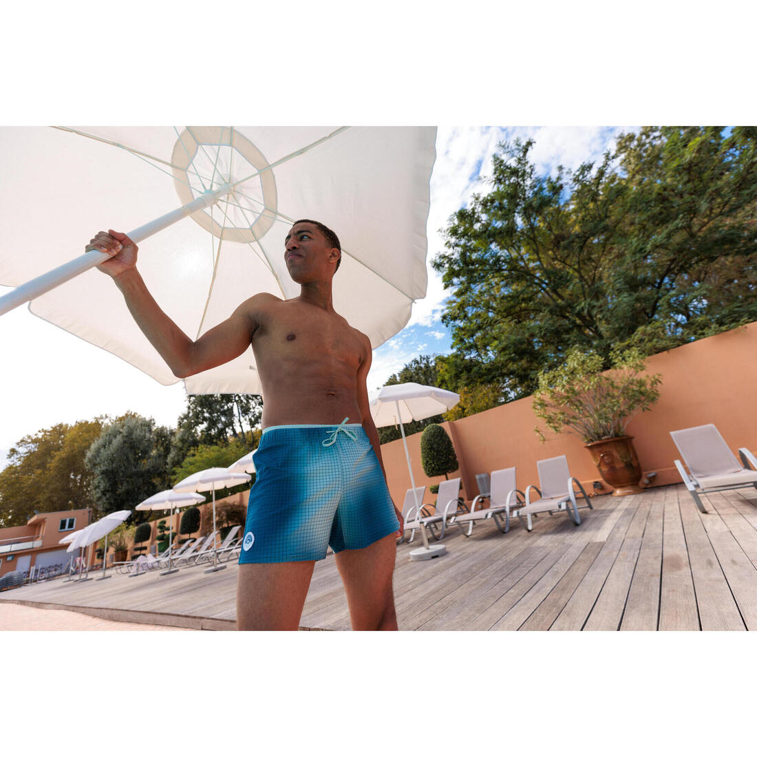 Short de natation homme 100 court tega