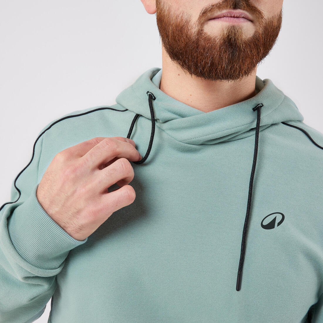 Sweat à capuche de Tennis Homme - Soft blanc cassé