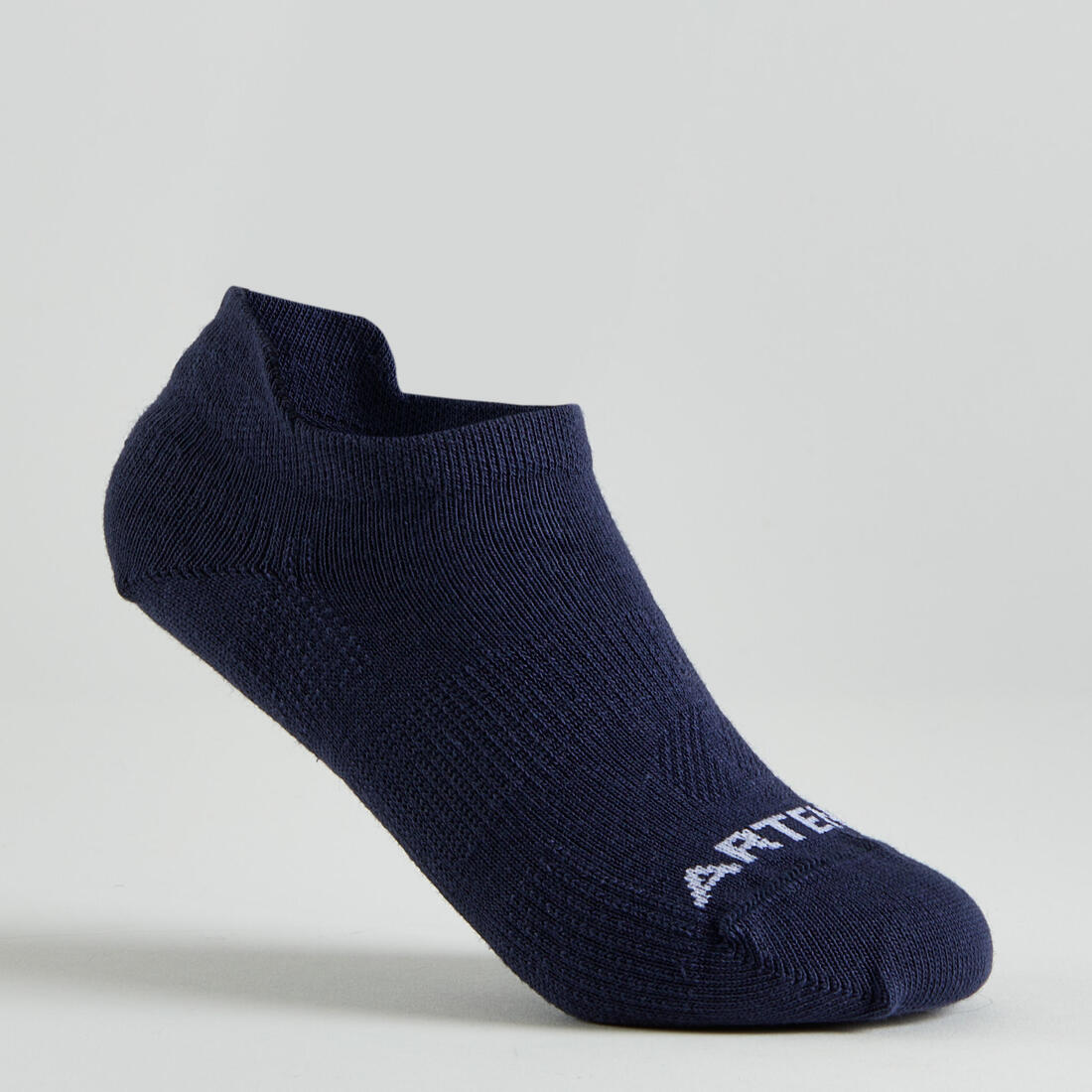 CHAUSSETTES TENNIS ENFANT BASSES ARTENGO RS 160 GRIS LOT DE 3