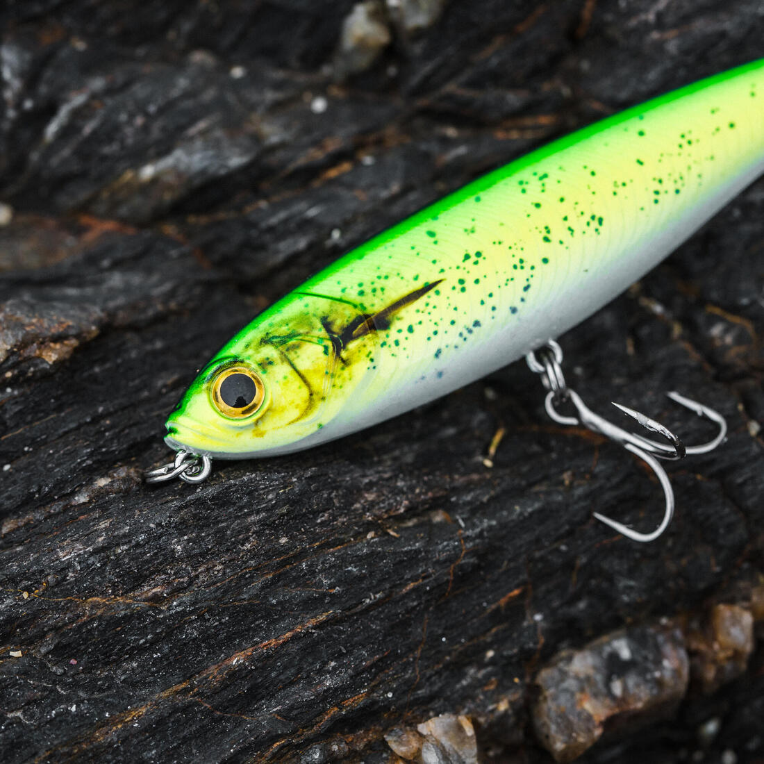 Poisson nageur stickbait pencil WIZDOM 95 F SARDINE BLEUE leurre en mer