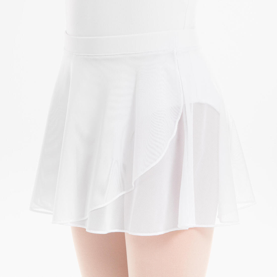 Jupette portefeuille danse classique en voile fille