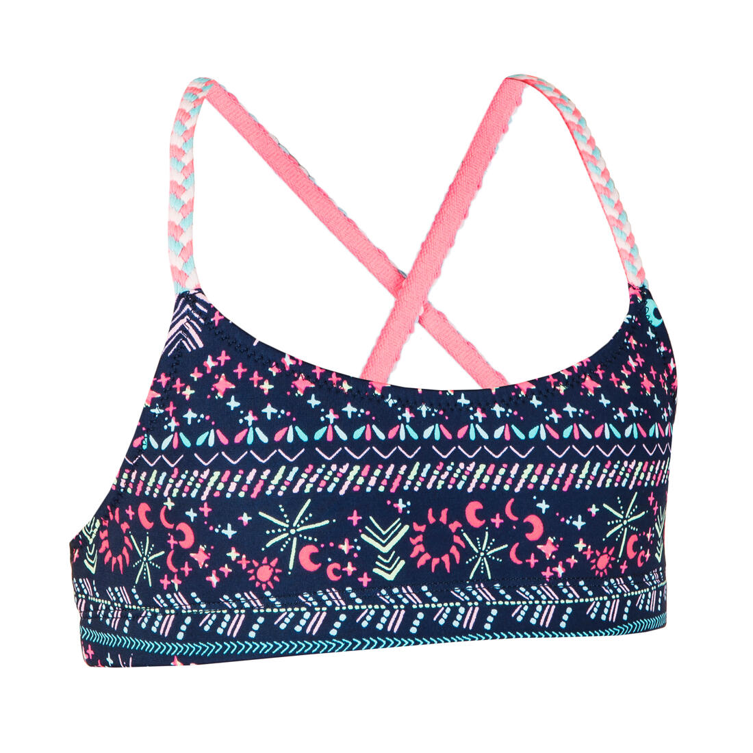 Haut de Maillot de Natation Fille 2 Pièces Lila Luna