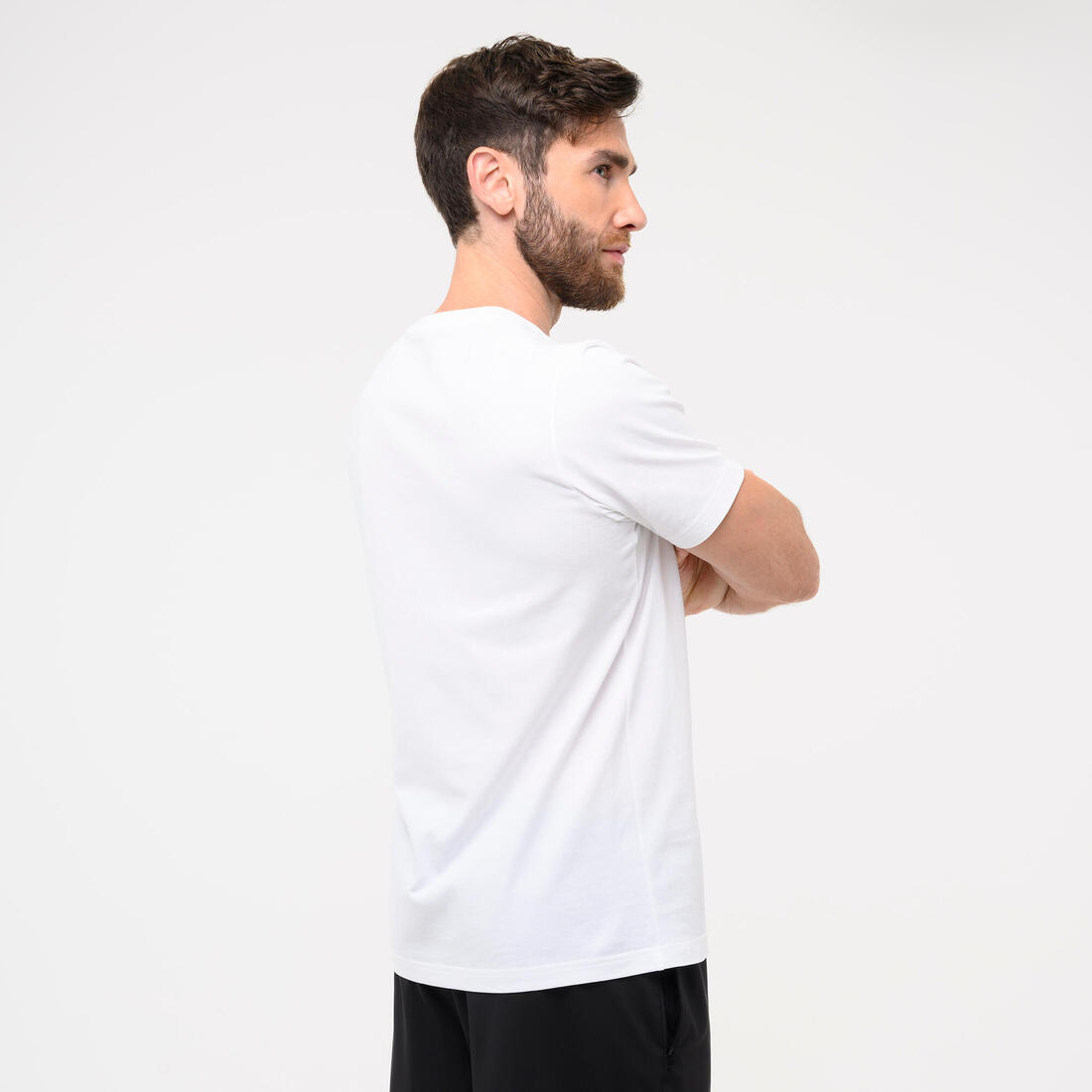 T-shirt en coton à manches courtes homme