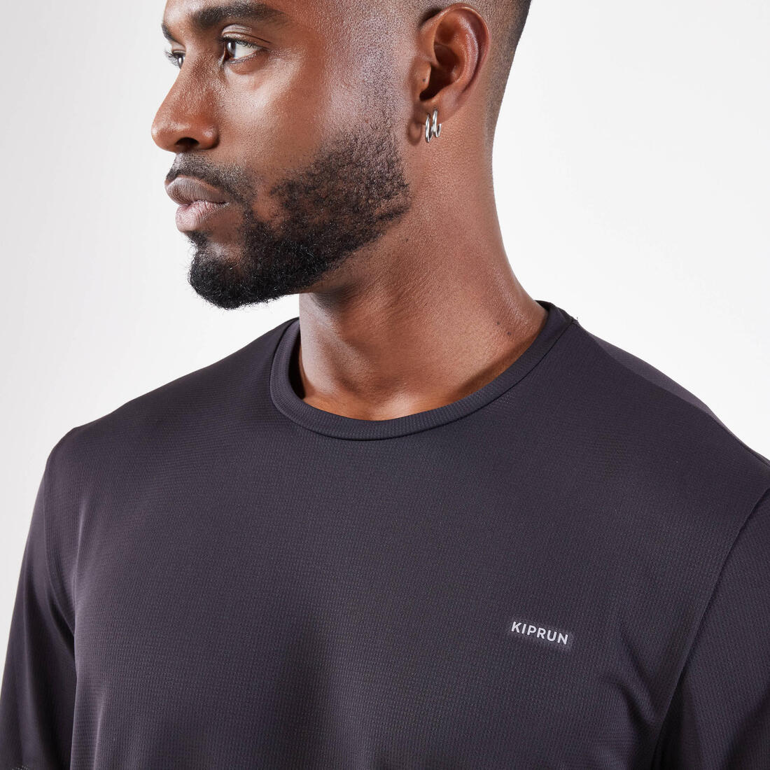 T-shirt de running respirant homme - kiprun run 500 dry