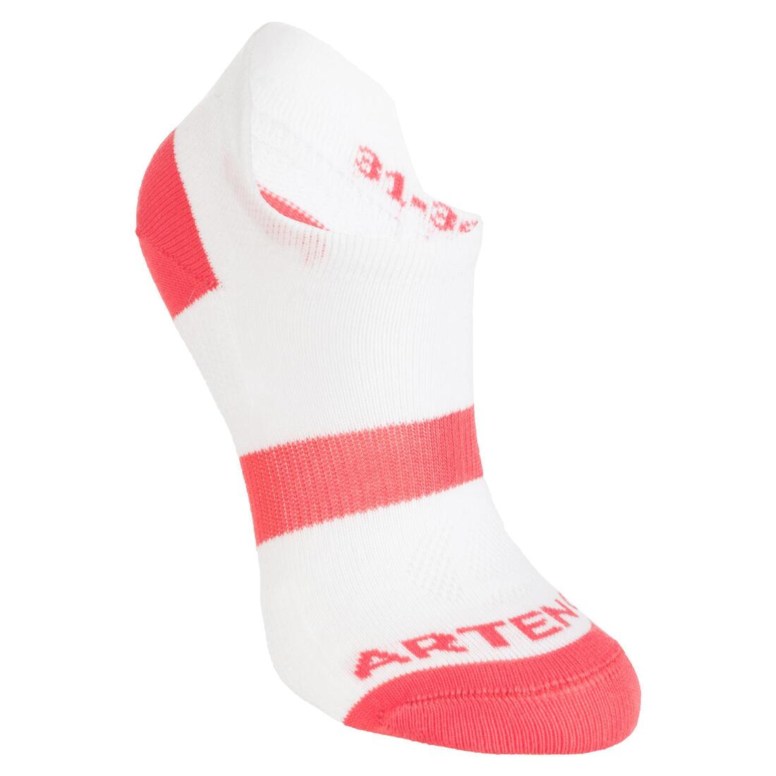 CHAUSSETTES TENNIS ENFANT BASSES ARTENGO RS 160 GRIS LOT DE 3