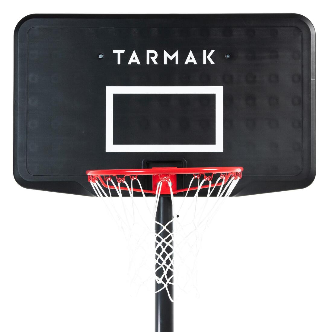 Panier de basket sur pied réglable de 2,20m à 3,05m - B100 noir