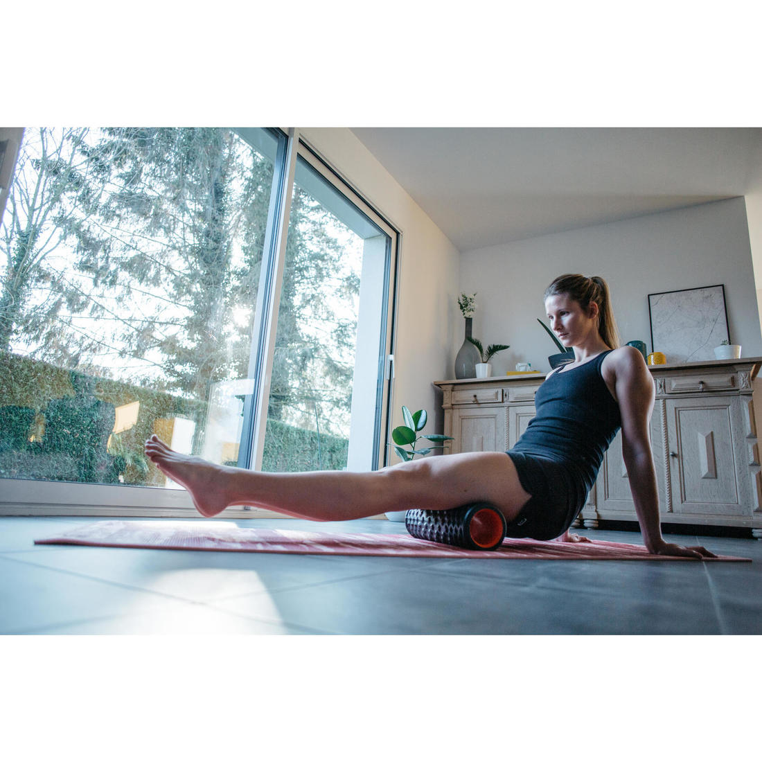 Rouleau de massage / Foam roller 500 HARD vert