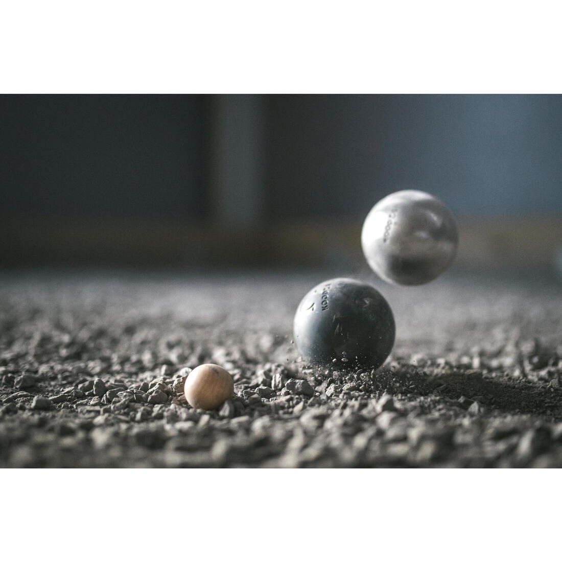 3 boules de pétanque homologuées compétition demi-tendres PI acier inox