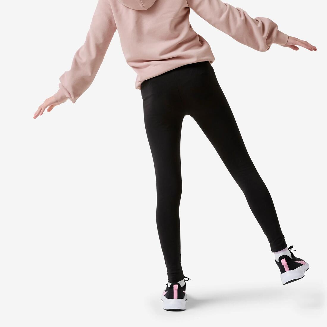 Ensemble de survêtement en coton enfant, mauve et noir