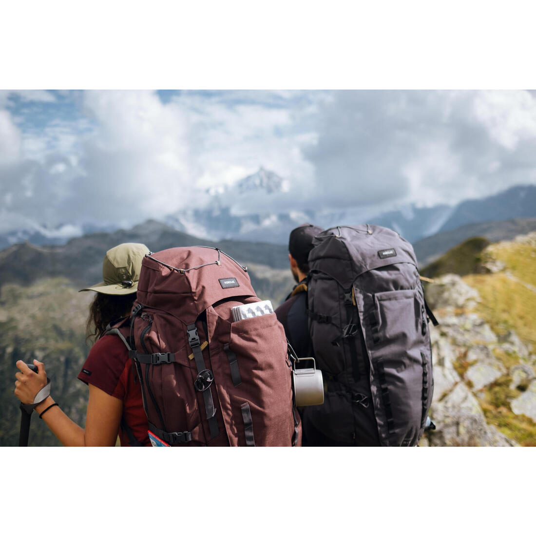 Sac à dos de trekking Homme 70+10L - MT900 Symbium