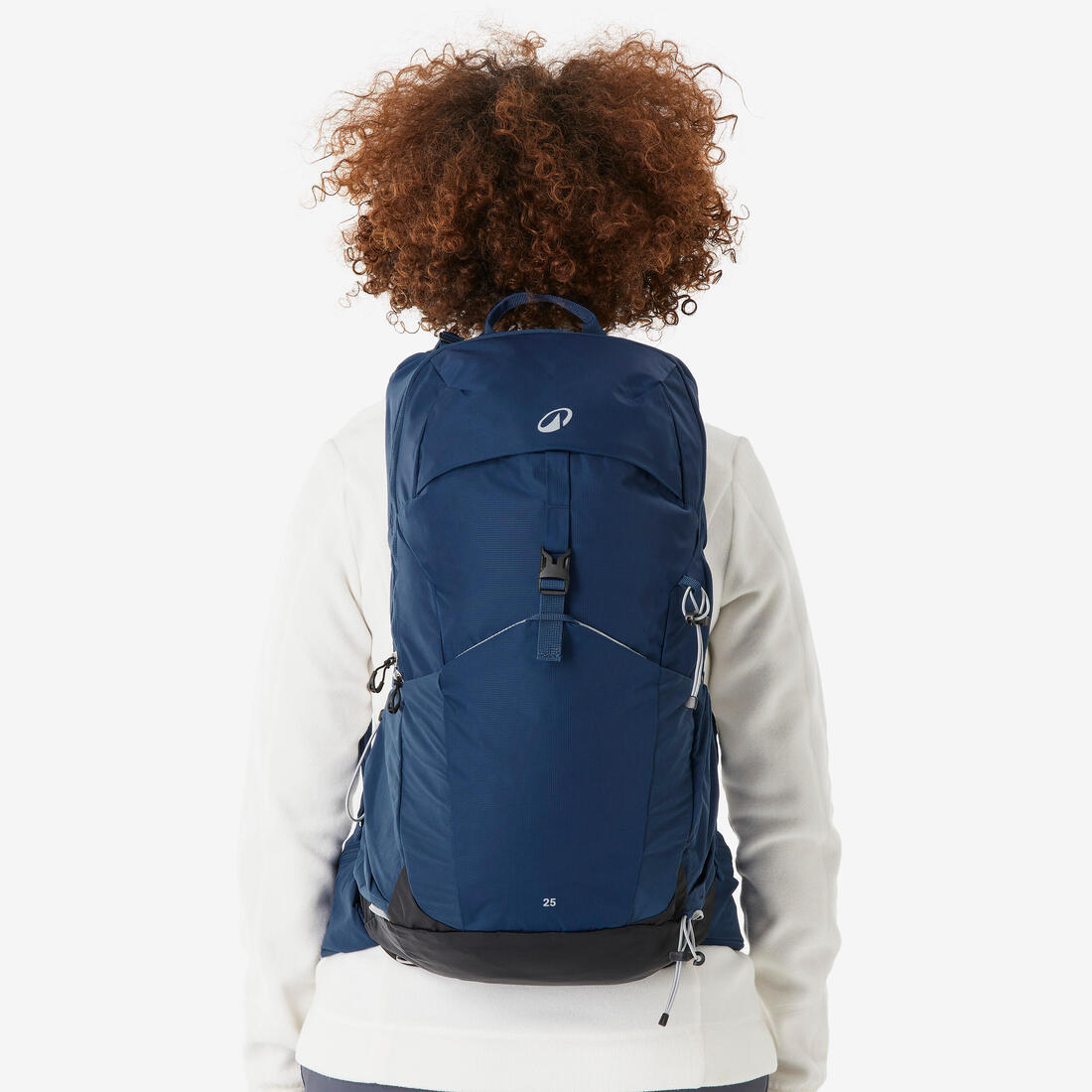 Sac à dos de randonnée ventilé 25L, MH500 khaki