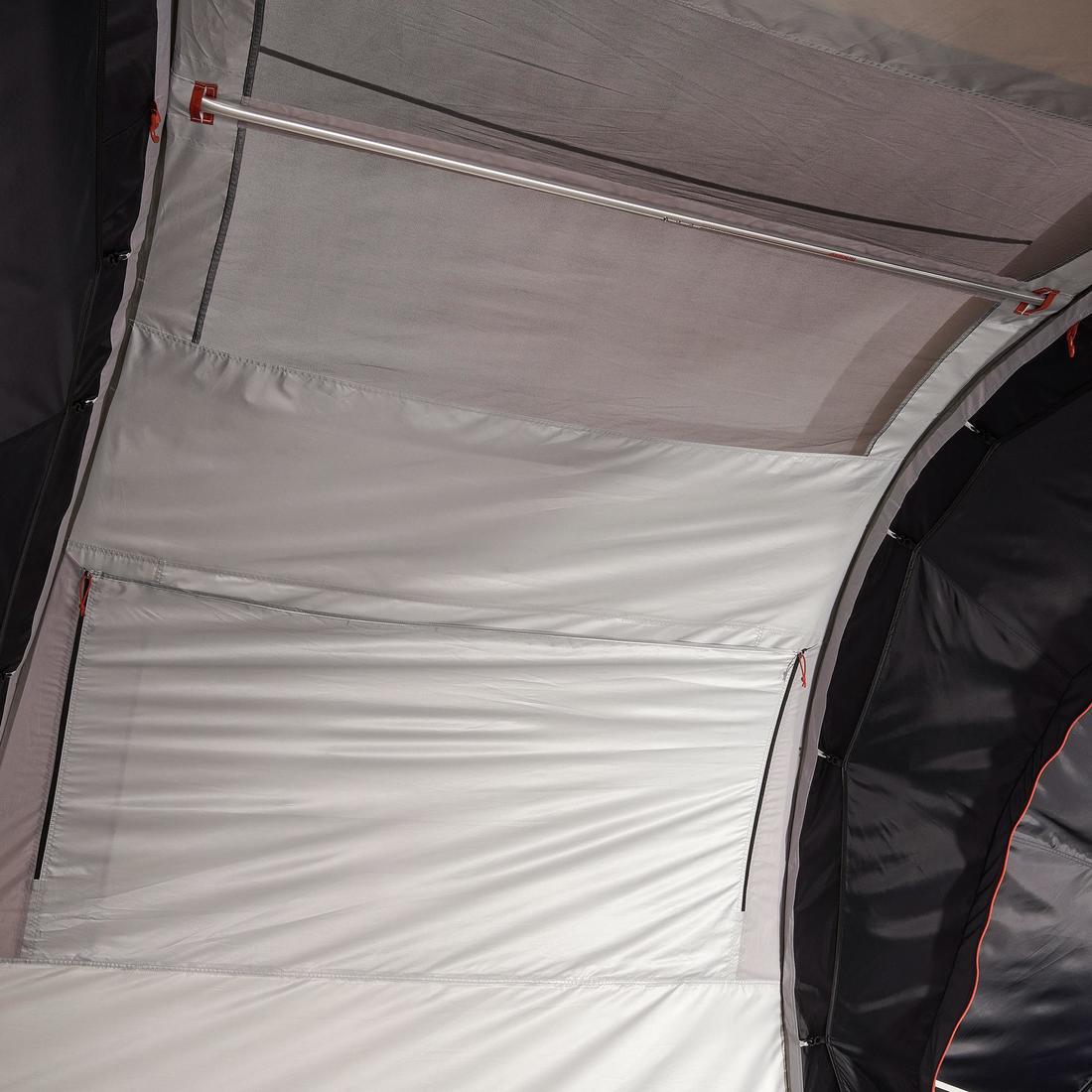 Tente de camping gonflable 4 places 2 chambres, Fresh & Black, Air Seconds 4.2