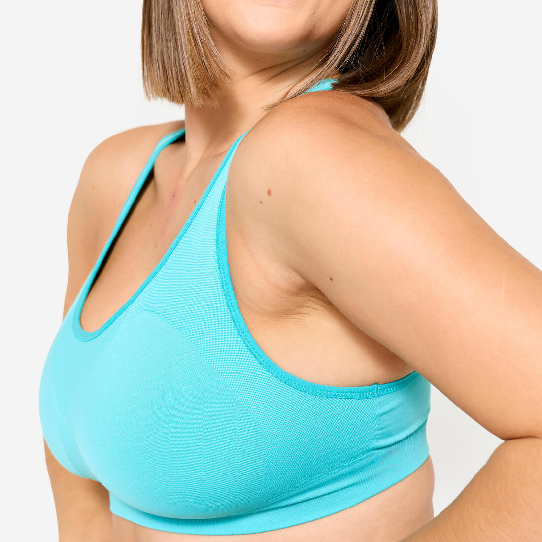 Brassière sans couture dos nageur maintien modéré Femme