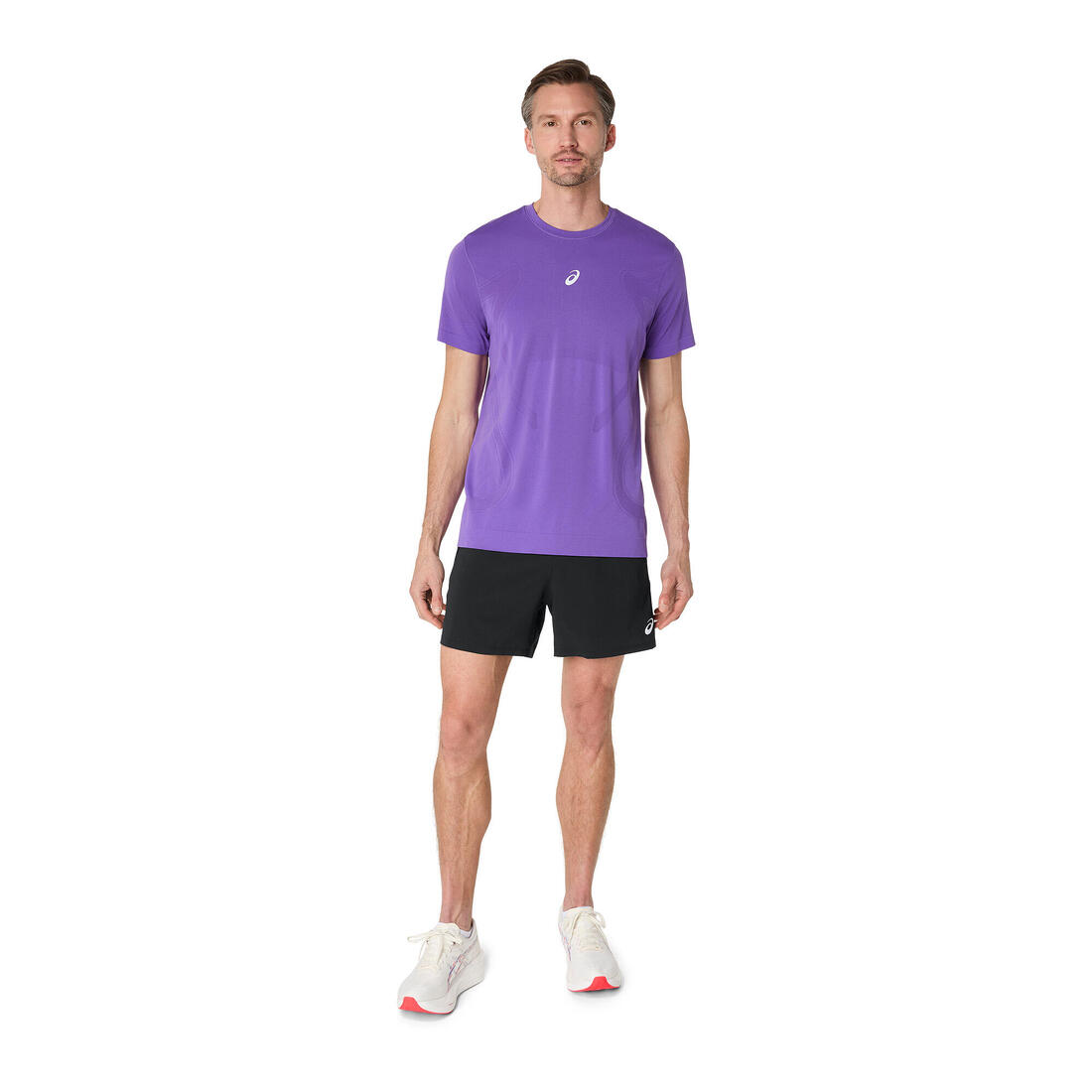 Short de running homme, Asics noir
