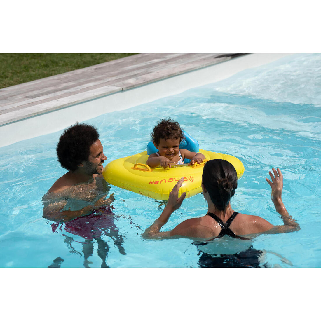 Bouée de piscine gonflable avec siège pour bébé de 7-11 kg