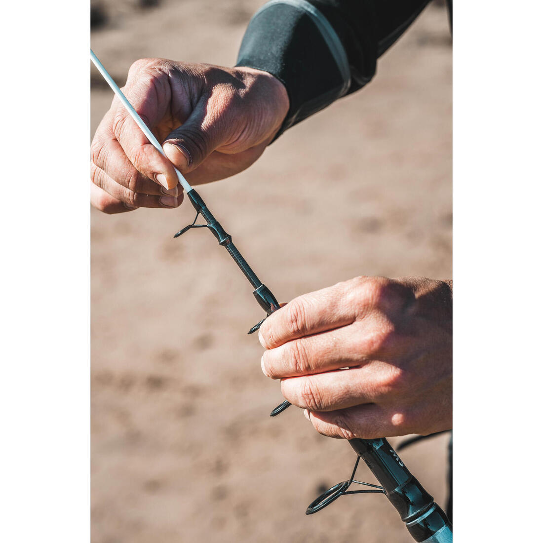 Ensemble de pêche en surfcasting canne et moulinet symbios light-500 390 80-150g