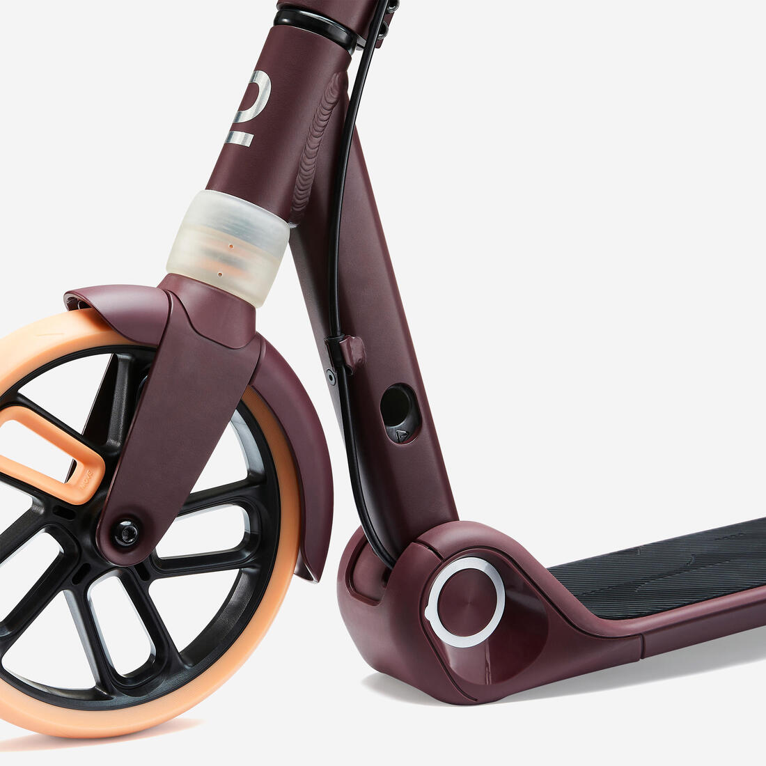 Trottinette junior m900 vert kaki et touche