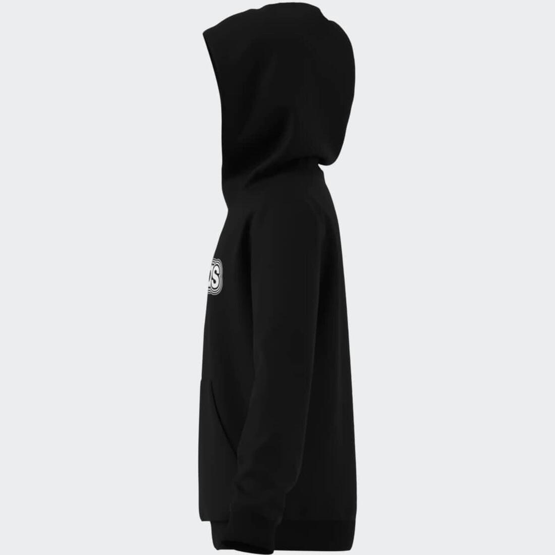 Sweat-shirt à capuche enfant, noir