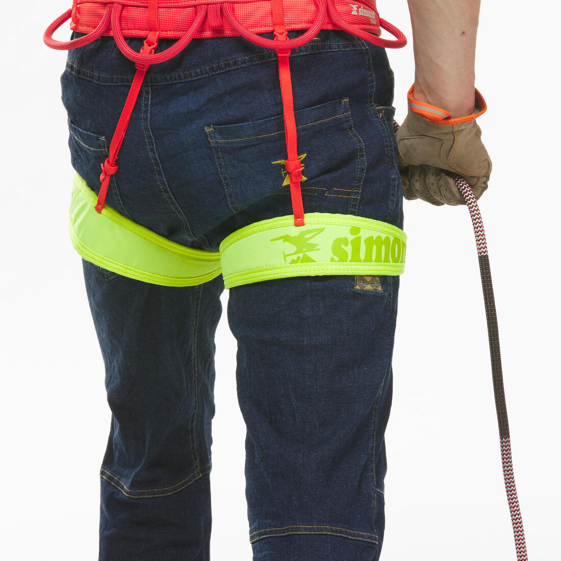 CORDE D'ESCALADE INDOOR 10MM x 25M- COULEUR BLEU