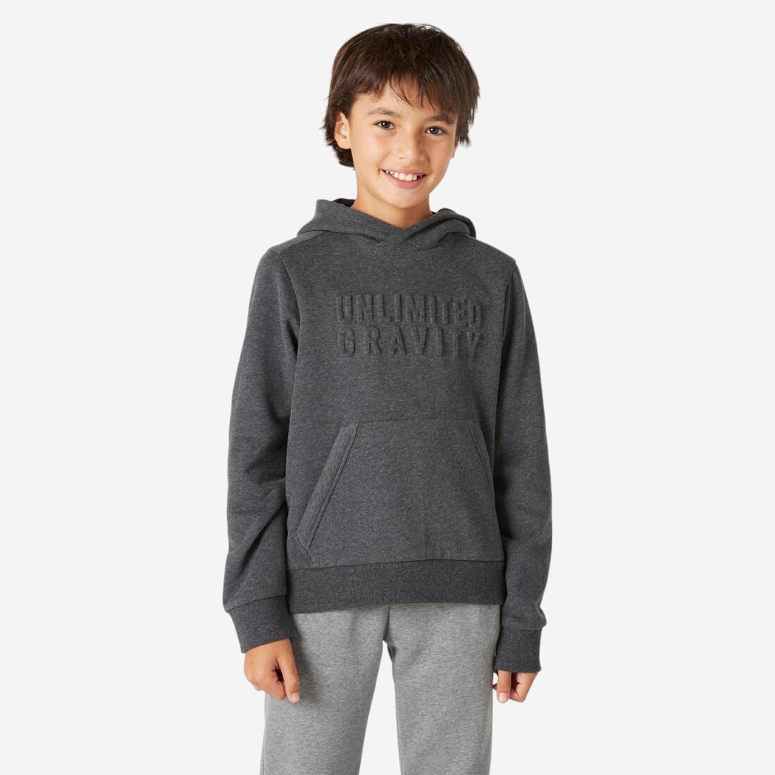 Sweat à capuche coton enfant imprimé