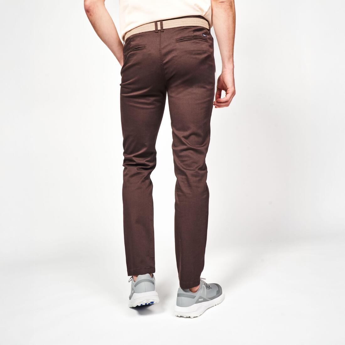 Pantalon de golf chino coton homme, MW500