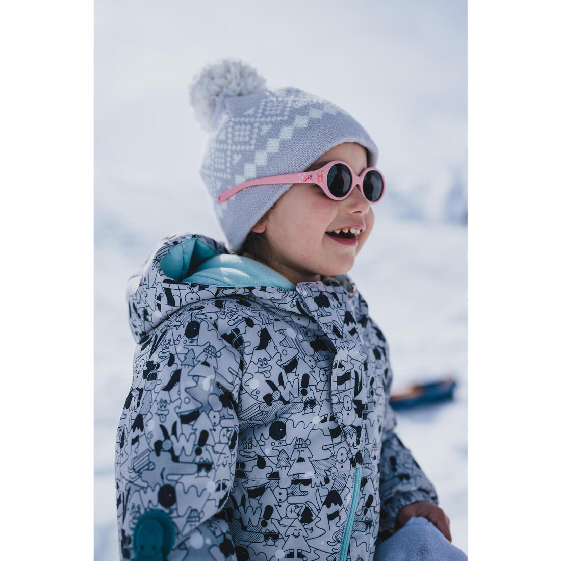 Moufles ski bébé, 500 warm