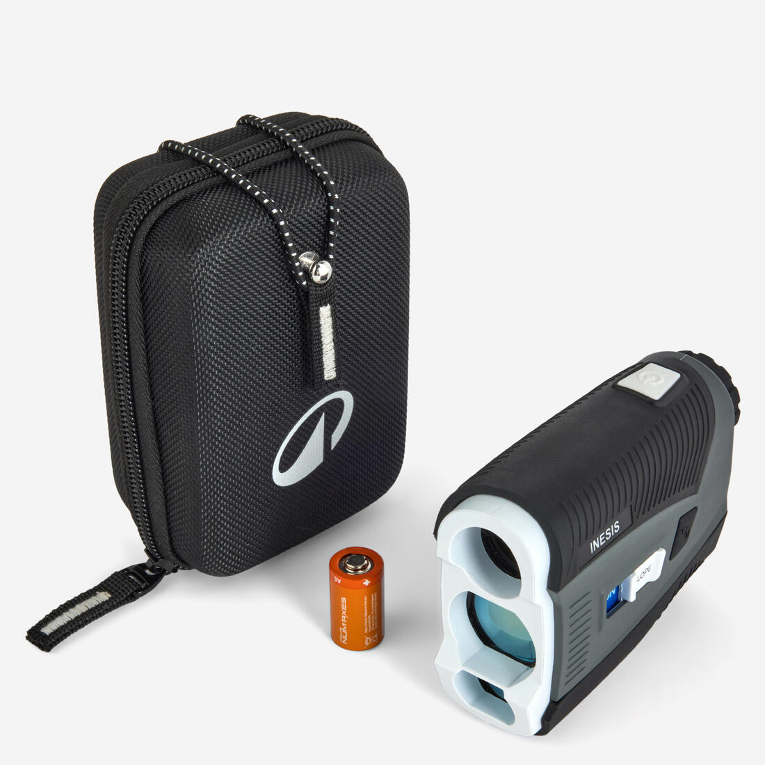 Télémètre de golf laser, noir et gris