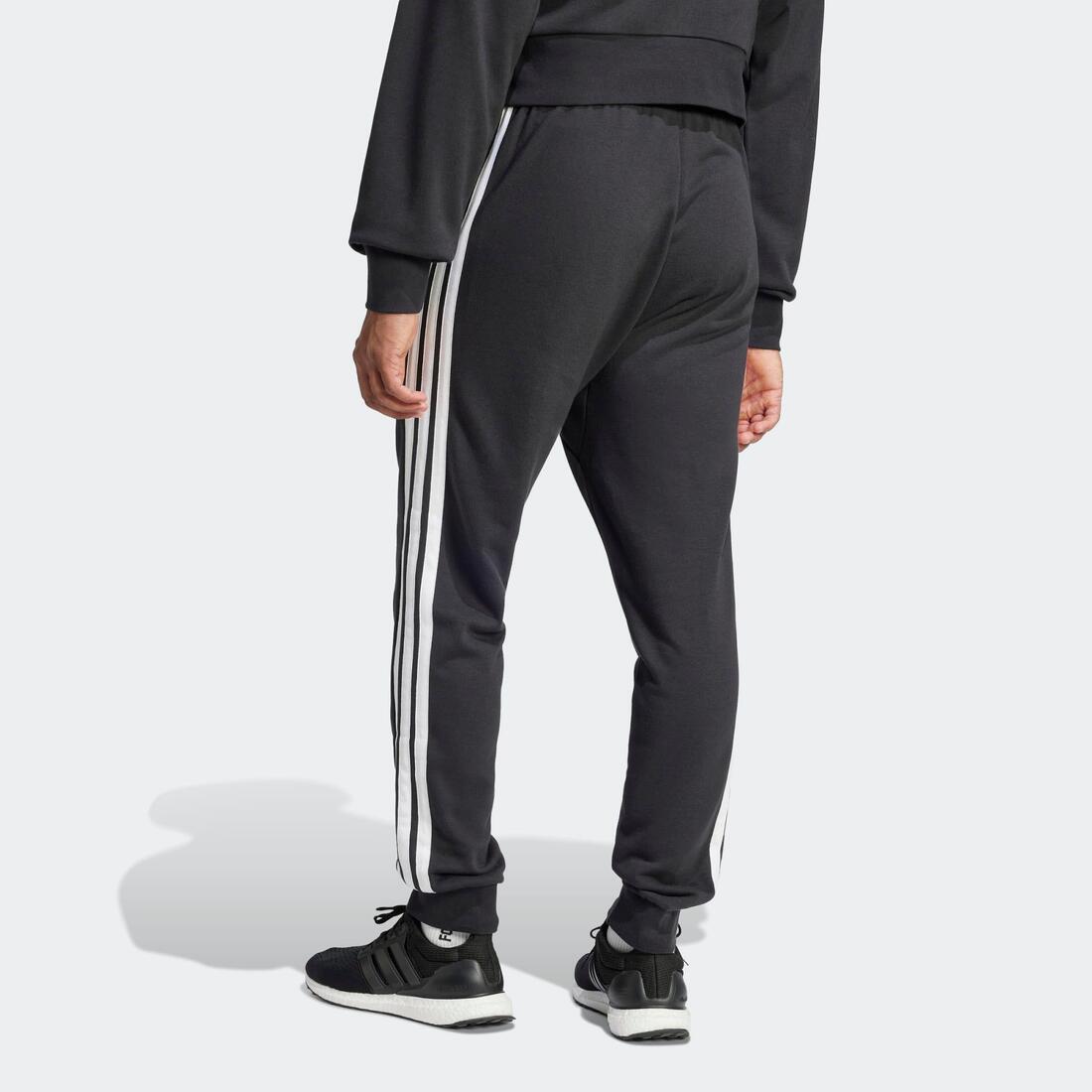 Pantalon de jogging en coton homme, noir