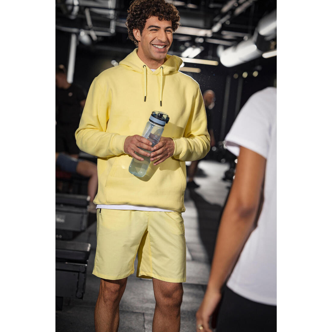 Short de fitness avec poches zippées