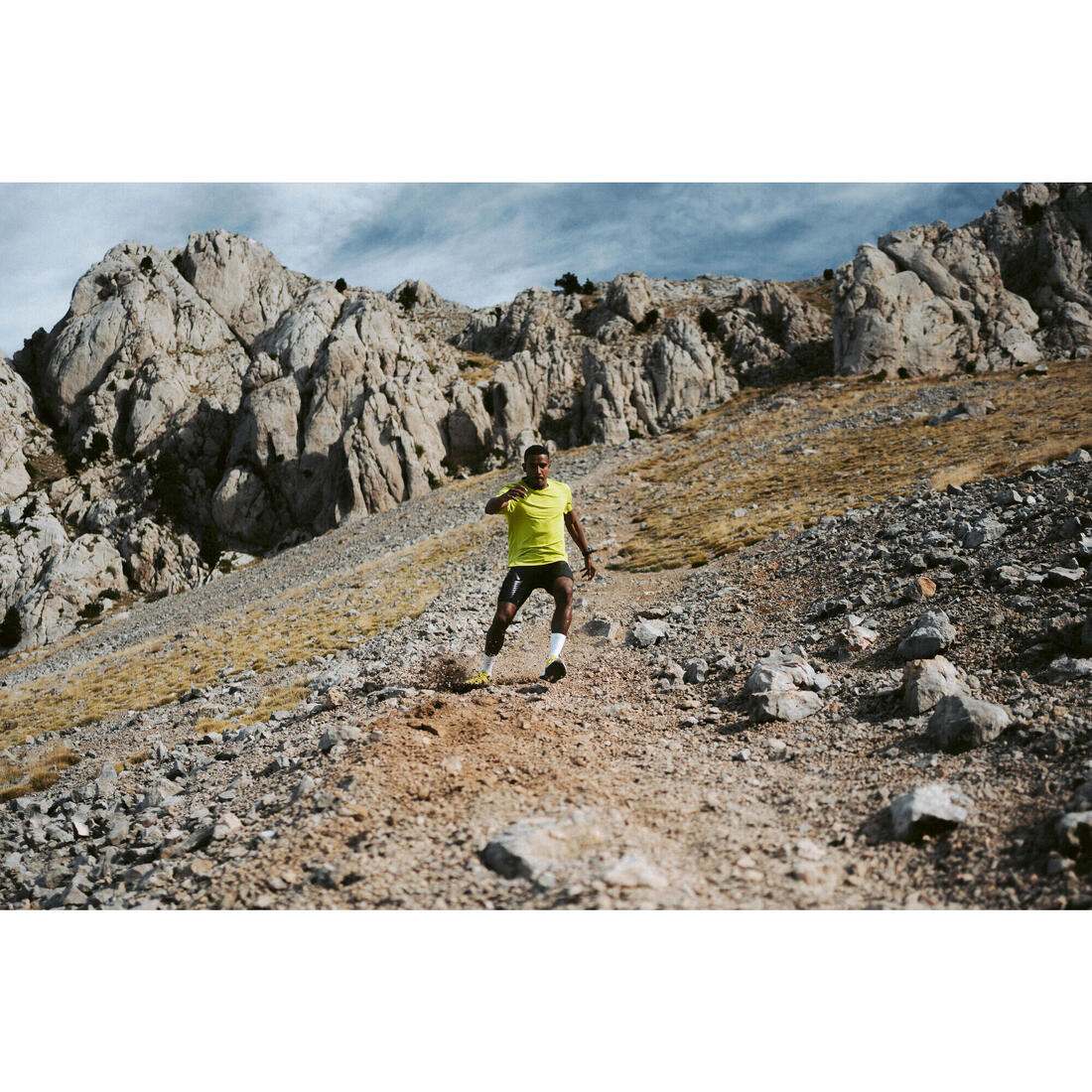Chaussures de running trail plaque carbone homme, Kiprun Kipsummit race