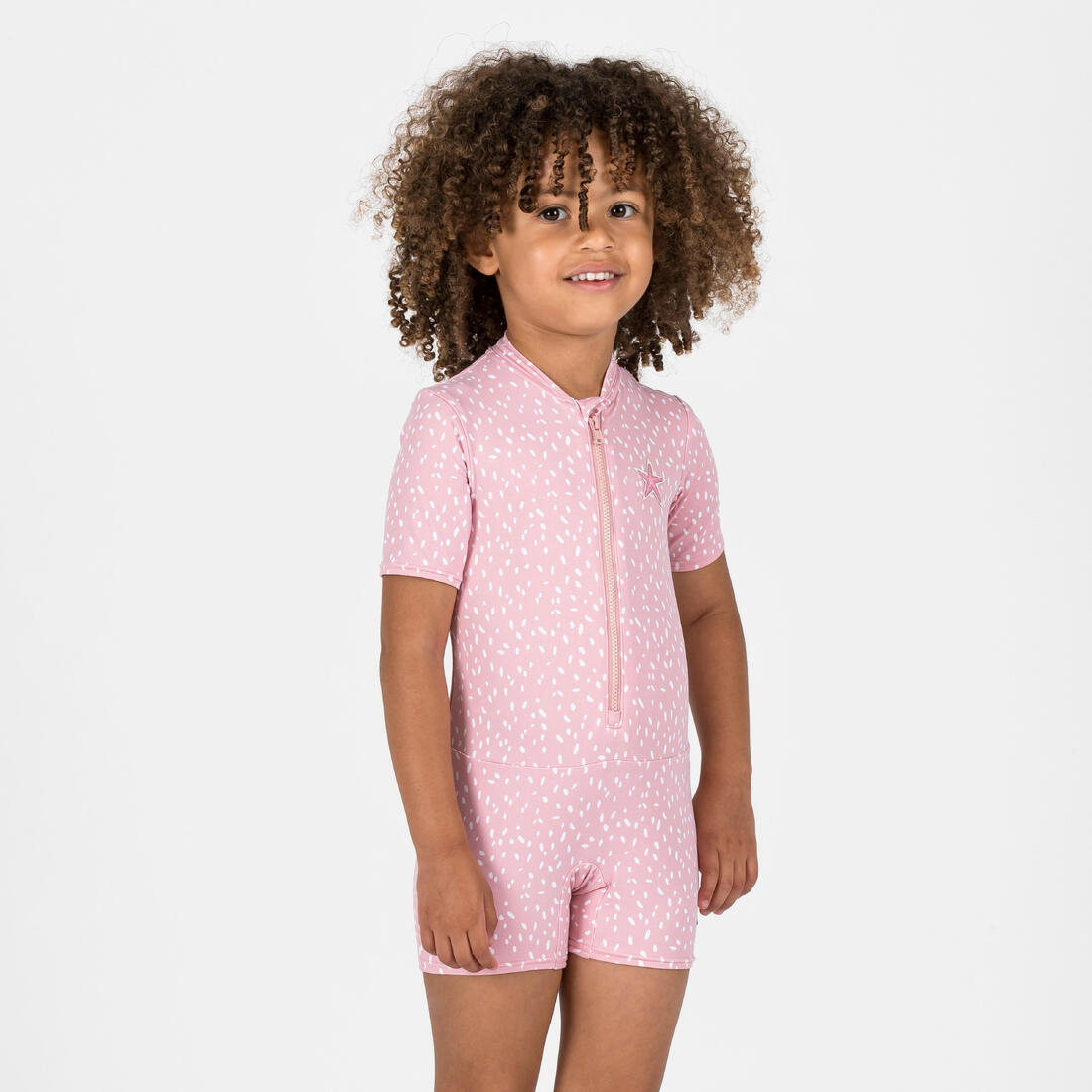 Combinaison de bain manches et jambes courtes Bébé