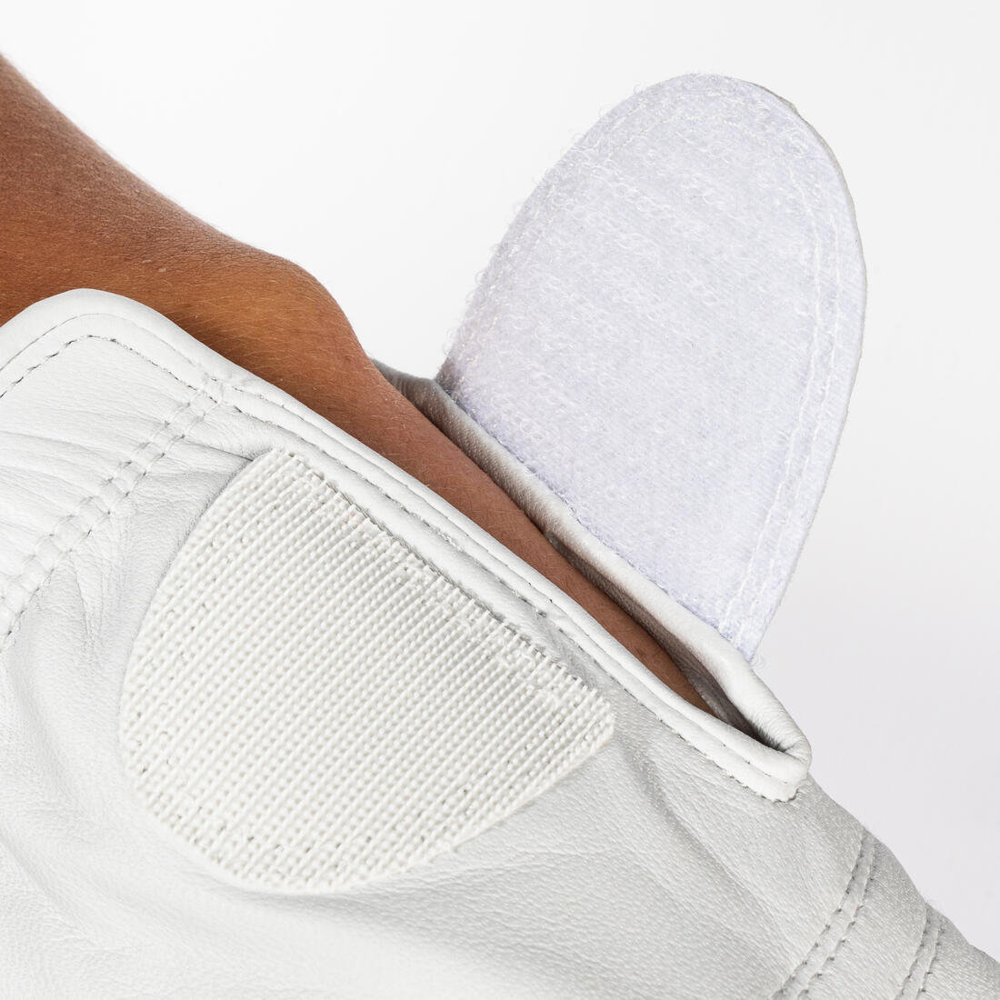Gant de golf cabretta femme droitière, 900 blanc